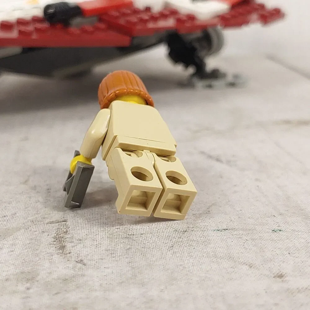 LEGO Star Wars Jedi Starfighter 7143 - 100% COMPLETE - NO Box Or Manual Obi-wan